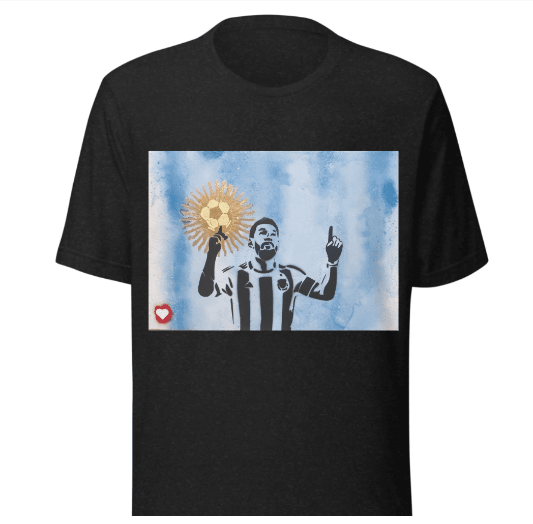 Argentina — Messi — shirt